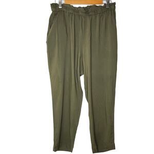 H&M Women Pull On Pants 100% Viscose High Rise Size 12